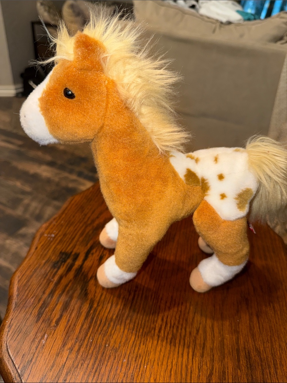 Vintage Douglas Freckles Golden Appaloosa Foal 10" Stuffed Animal by Douglas